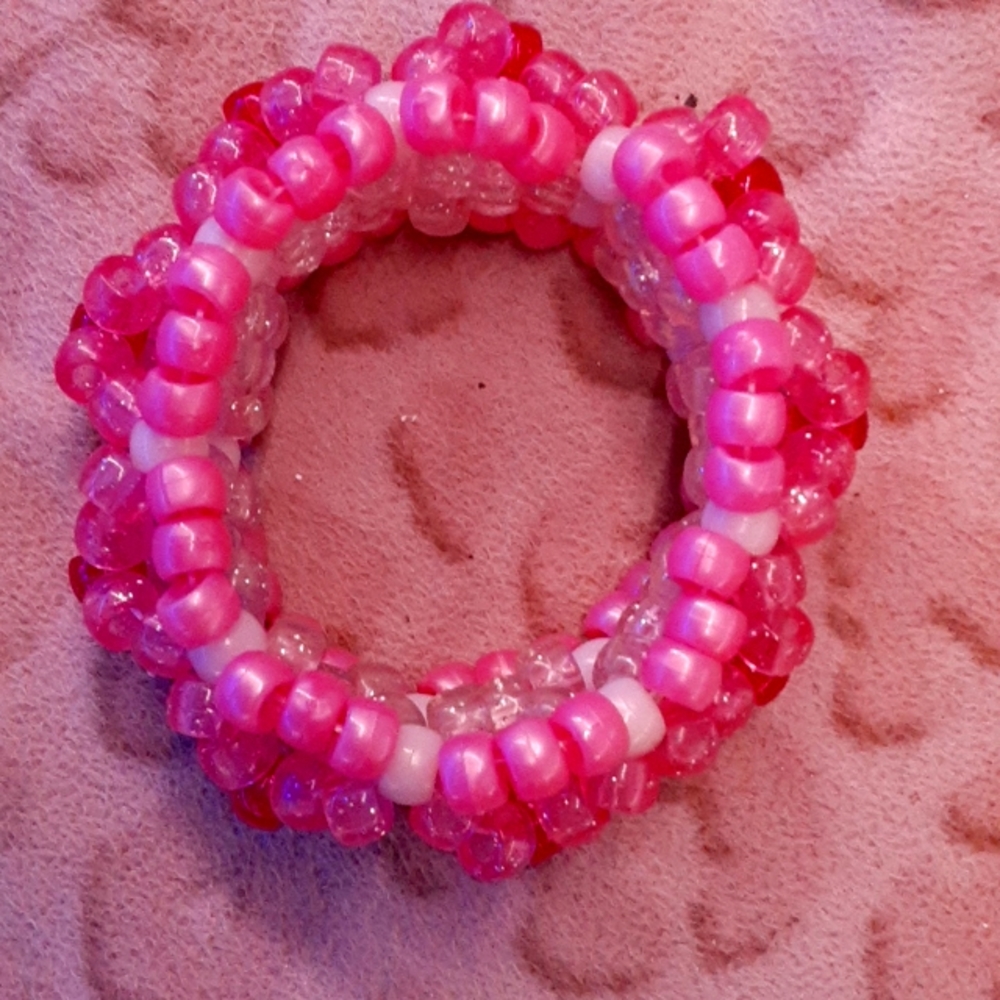 Traditional X – base 3D kandi cuff
